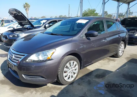 2014 Nissan Sentra Sv из США, поврежденный, VIN 3N1AB7AP6EL663055